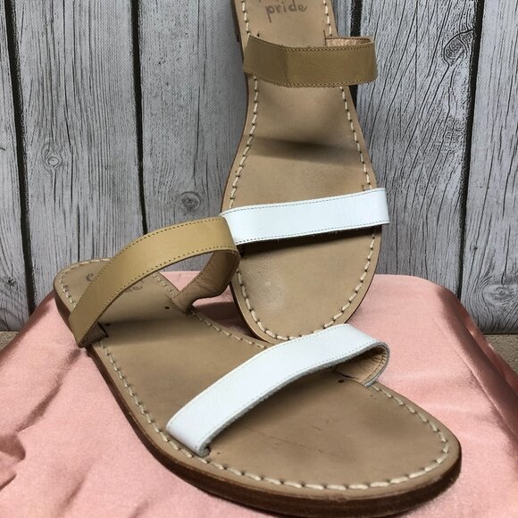 Capri Pride Shoes - Capri Pride Handmade Leather Sandals Size 9